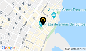 Mapa de El Dorado Plaza Hotel en Iquitos