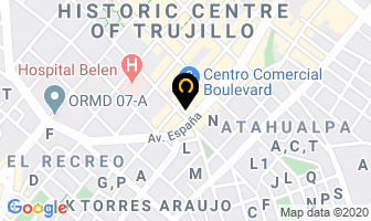Mapa de Empresa De Confecciones Yah Sebaoth Eirl en Trujillo