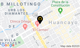 Mapa de Escuela De Artes Atenea Minerva en Huancayo