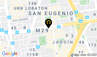Mapa de Estudio Aza Abogados en Lima