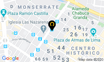 Mapa de Estudio Jurídico Valeriano en Provincia De Lima