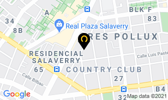 Mapa de Estudio Monroy Abogados en San Isidro