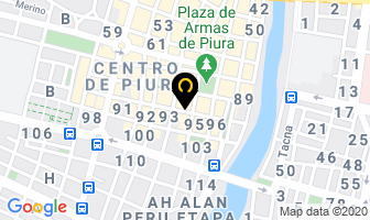 Mapa de Estudio Monroy Abogados en Piura