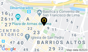 Mapa de Estudio Ramos Romero en Lima