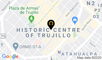 Mapa de Floristeria Primavera en Trujillo