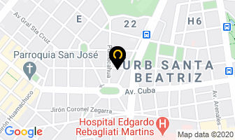 Mapa de Foro Salud en Provincia De Lima