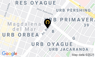 Mapa de Gigi Remond Maquillaje A Domicilio Para Novias En Lima en Lima