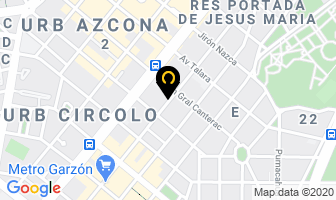 Mapa de Gladyolo Salon & Spa en Lima