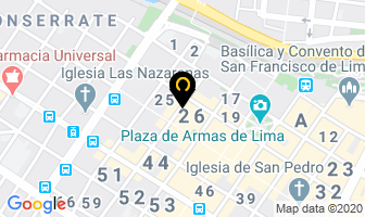 Mapa de * Global Transvel * en Provincia De Lima