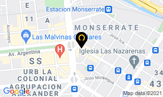 Mapa de Golosinas Y Perfumerã­a ÂUnionâ S.a.c. en Lima