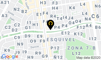 Mapa de Hannah Salon & Spa en San Borja