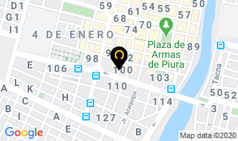 Mapa de Horacio Timana - Abogados en Piura