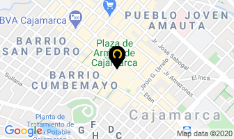 Mapa de Hospedaje Posada De Belen en Cajamarca