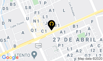 Mapa de Hostal Alondra en Santa Anita