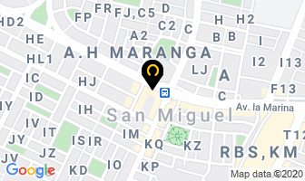 Mapa de Hostal Arizona en Provincia De Lima
