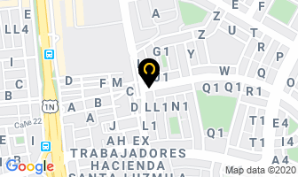 Mapa de Hostal Cielo Azul en Provincia De Lima