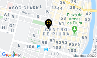 Mapa de “ Hostal Costa Norte ” en Piura