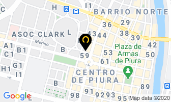 Mapa de Hostal El Almirante en Piura