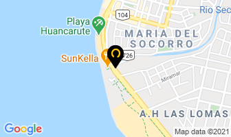 Mapa de Hostal El Ancla en Trujillo