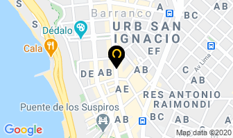 Mapa de Hostal Gemina en Barranco de Loba