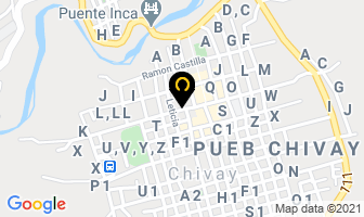 Mapa de Hostal La Pascana en Chivay