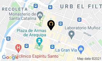 Mapa de Hostal “ Le Foyer ” en Arequipa