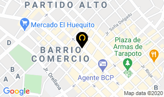 Mapa de Hostal Marbella en Tarapoto