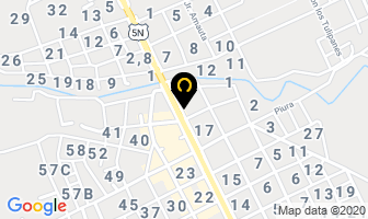 Mapa de Hotel Cajamarca en Nueva Cajamarca