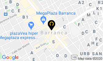 Mapa de Hotel Chavin en Barranca