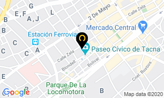 Mapa de Hotel El Meson en Tacna
