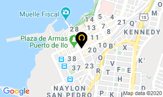 Mapa de Hotel El Pueblo Ilo en Ilo