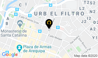 Mapa de Hotel Ensueño Arequipa en Arequipa