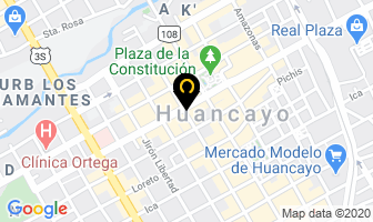 Mapa de Hotel La Breña Huancayo en Huancayo