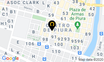 Mapa de Hotel Las Arenas en Piura