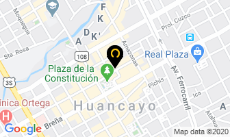 Mapa de Hotel Los Balcones Huancayo en Huancayo