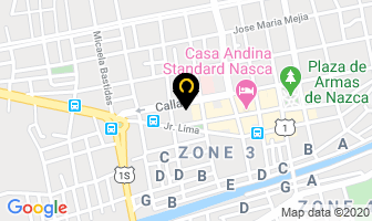 Mapa de Hotel Nazca Lines en Nazca