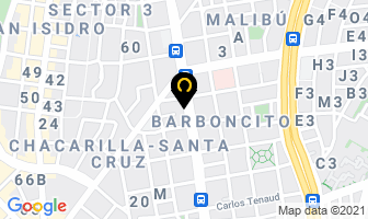 Mapa de Hotel San Blas en Provincia De Lima