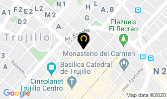 Mapa de Hotel San MartÍn en Trujillo