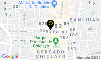 Mapa de Hotel Silvana en Chiclayo