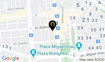 Mapa de Huasi Recargas Perú Cyberplaza en Lima
