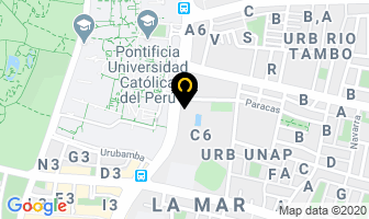 Mapa de Idiomas Catolica en Pueblo Libre