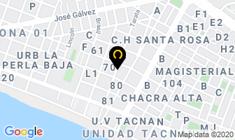 Mapa de I.e.p. Peruano Americano en Callao