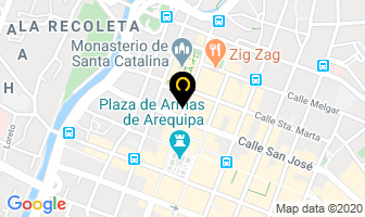 Mapa de Illary Tours en Arequipa