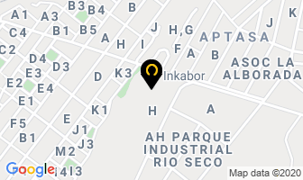 Mapa de Inkabor en Arequipa