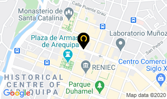Mapa de Inmobiliaria & Constructora Metropolis en Arequipa