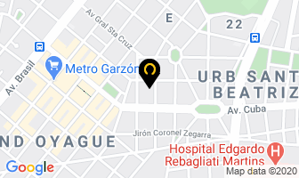 Mapa de Inppares - Instituto Peruano De Paternidad Responsable en Lima