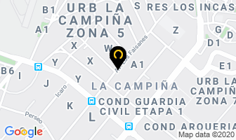 Mapa de Inti Gas en Provincia De Lima