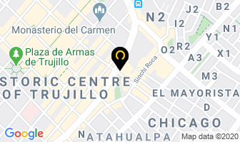 Mapa de Inversiones R Y V en Trujillo