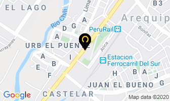 Mapa de Jalufe S.a.c. en Arequipa