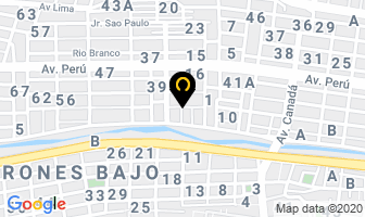 Mapa de Jeans Luigi Vincenzo en Lima